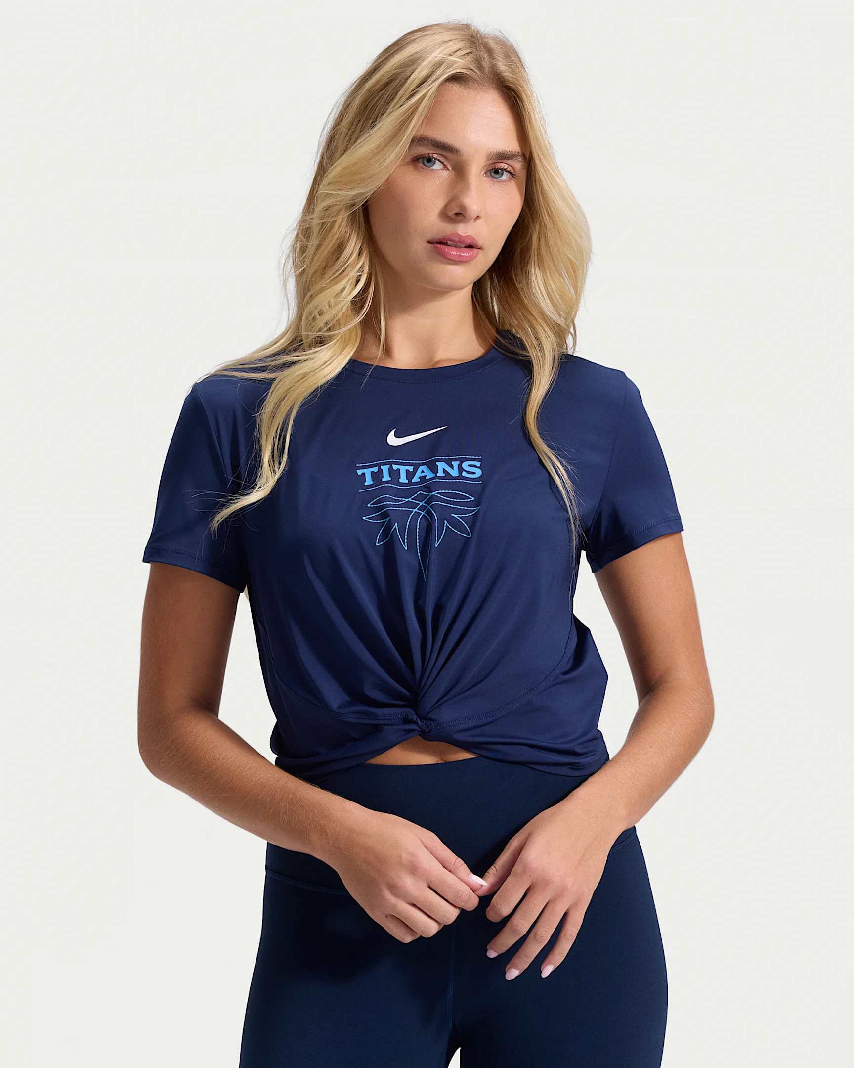 Tennessee Titans Rivalries Collection One Classic Twist Women's Nike Dri-FIT NFL T-Shirt - 1