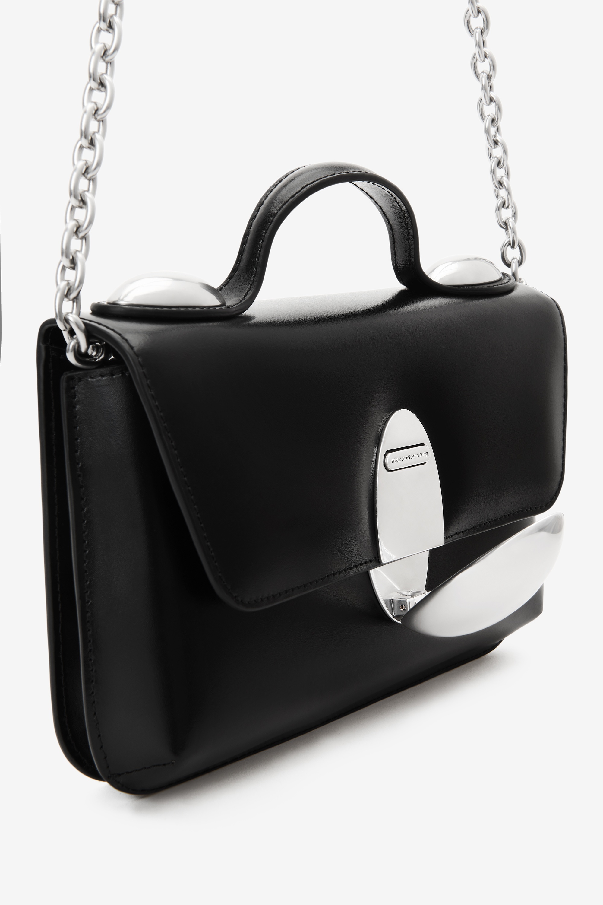 dome pouchette in leather - 2