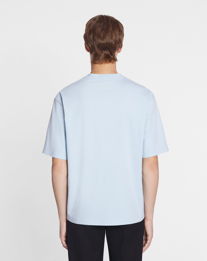 FLORAL EMBROIDERY LOOSE-FIT T-SHIRT 4