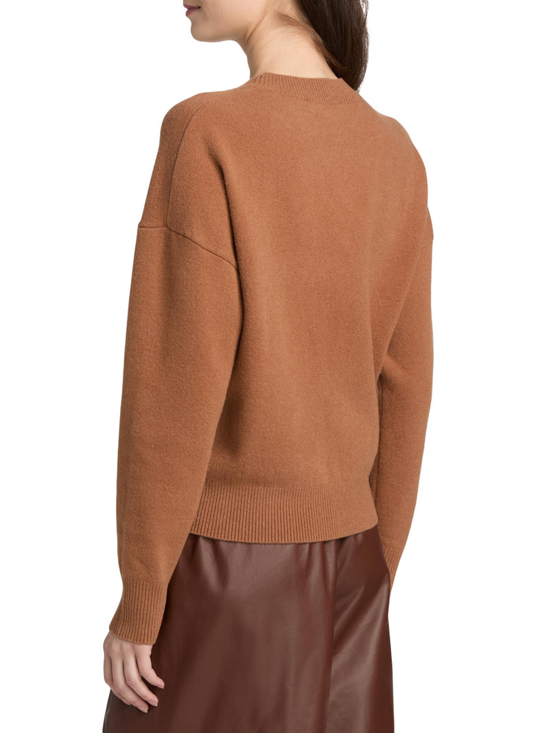 Women's Wool-Blend Crewneck Sweater - Toulouse 5
