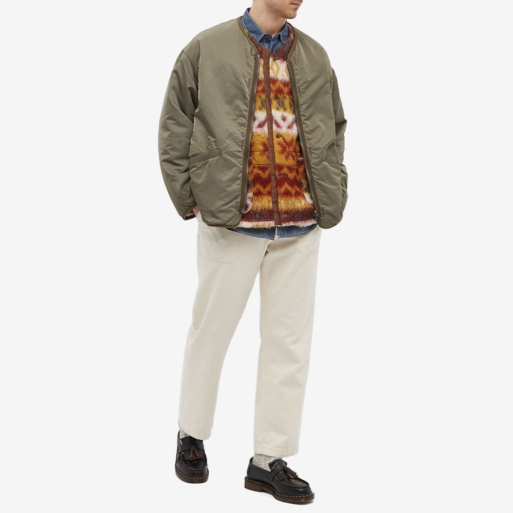 Engineered Garments Fair Isle Mohair Button Cardigan - 6