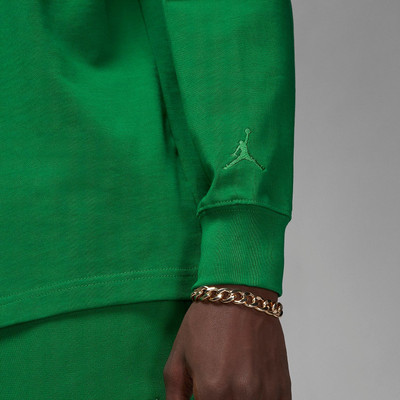 Jordan Air Jordan x Wordmark Long Sleeves T-Shirts 'Green' FJ0703-302 outlook