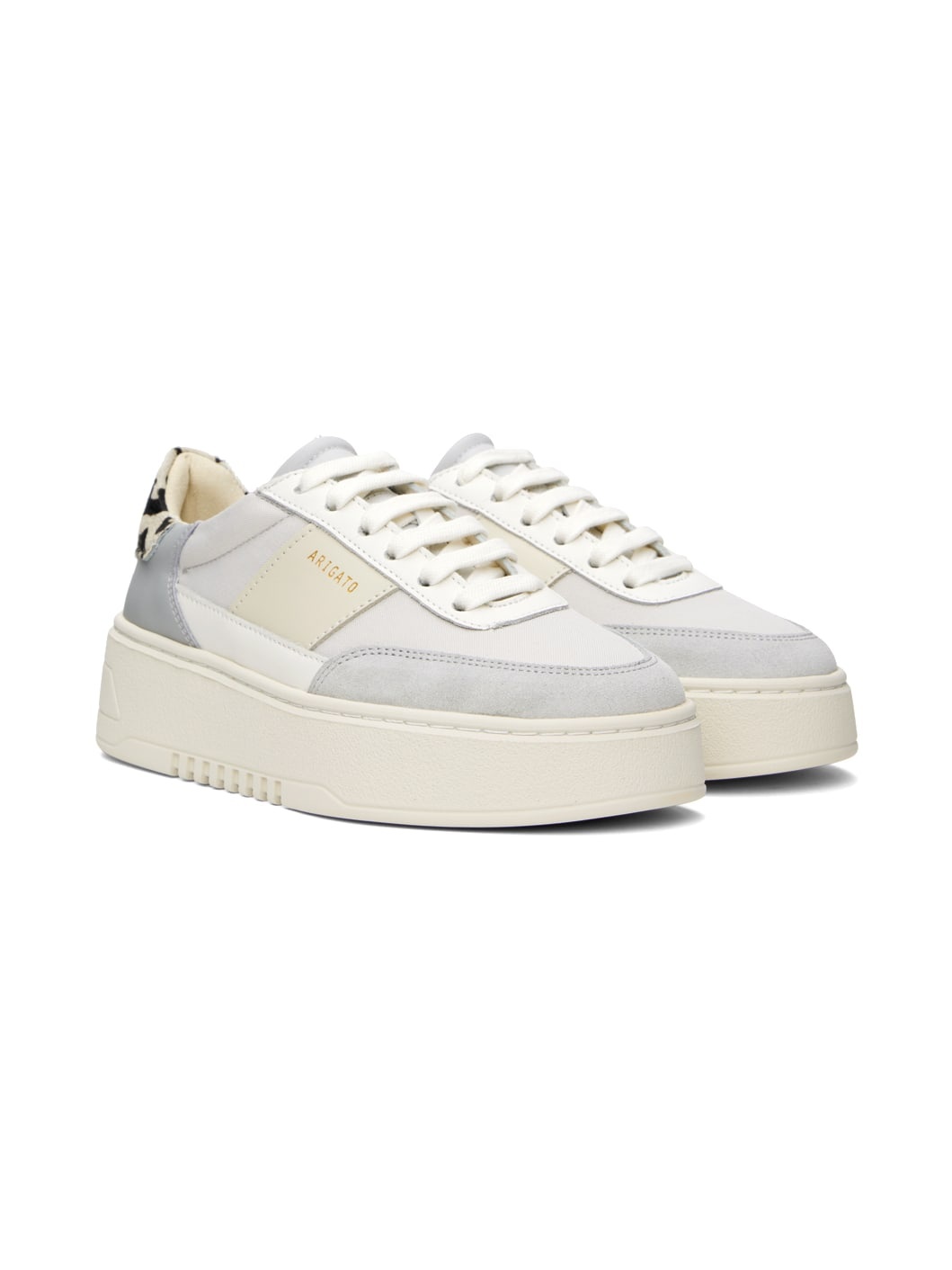 Gray Orbit Vintage Sneakers - 4