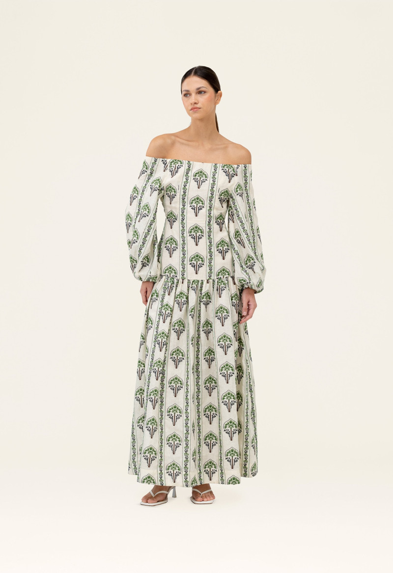 Agua by Agua Bendita Senlis Moriche Maxi Dress outlook