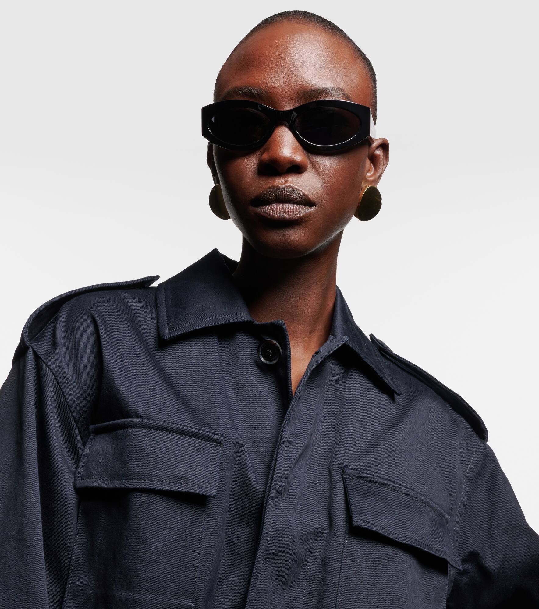 Monochroms oval sunglasses - 5