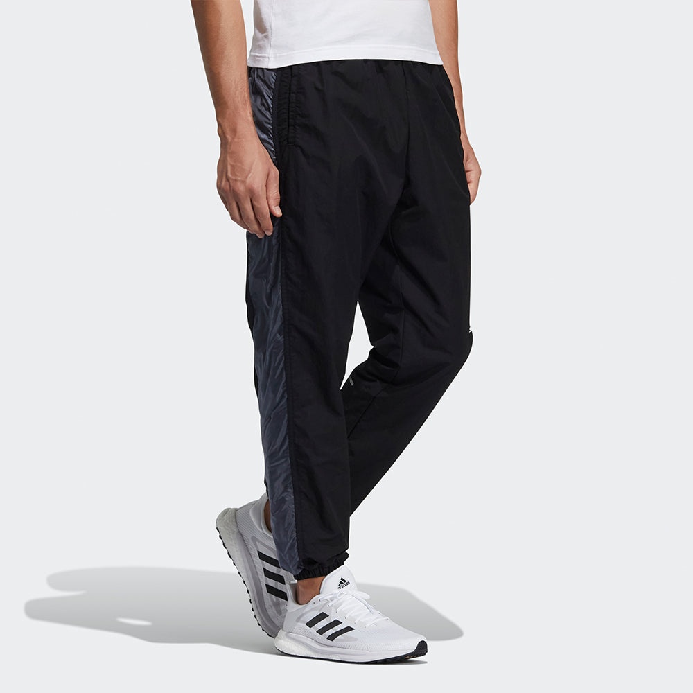 adidas M Wrd Wov Pnt Contrasting Colors Loose Woven Sports Pants Black GL8679 - 5