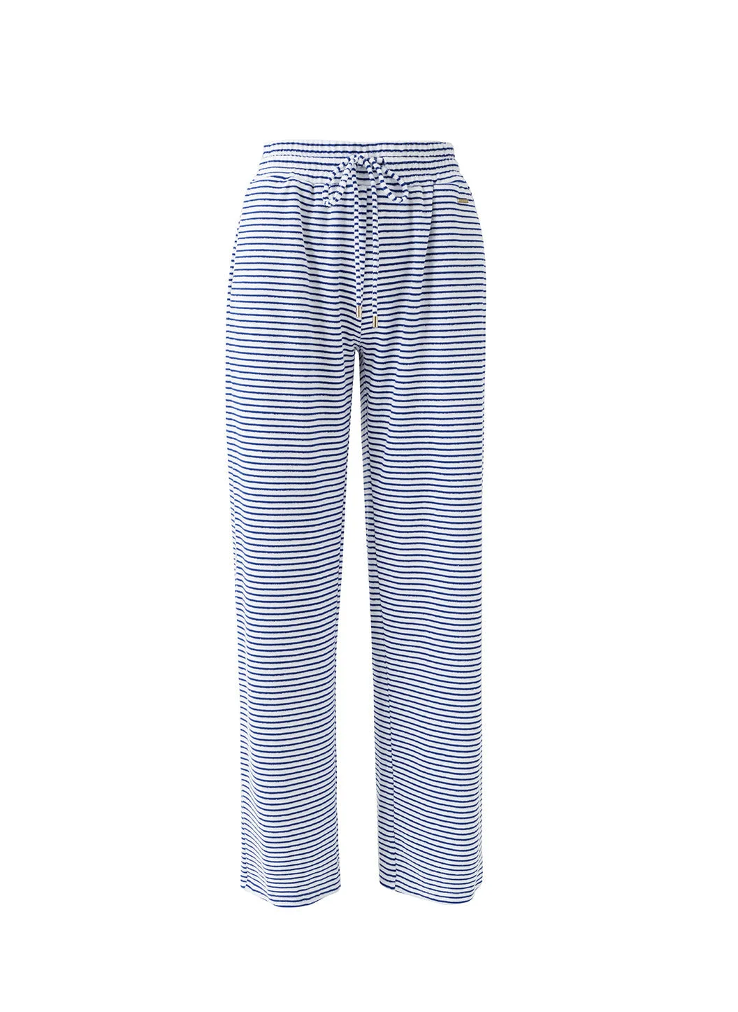 BETTY NAVY STRIPE TROUSERS - 1