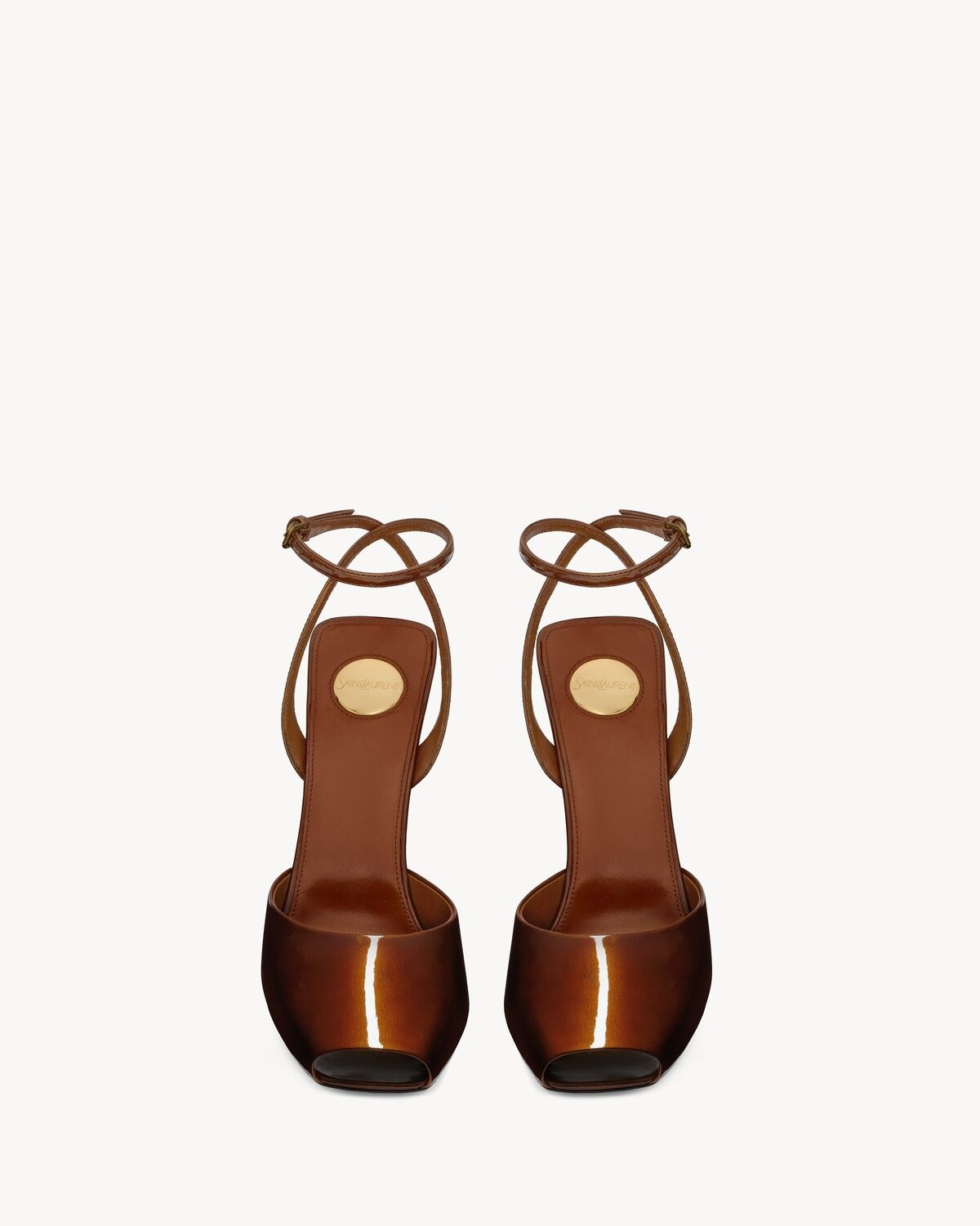 LA SCANDALE WEDGES IN PATENT LEATHER - 2