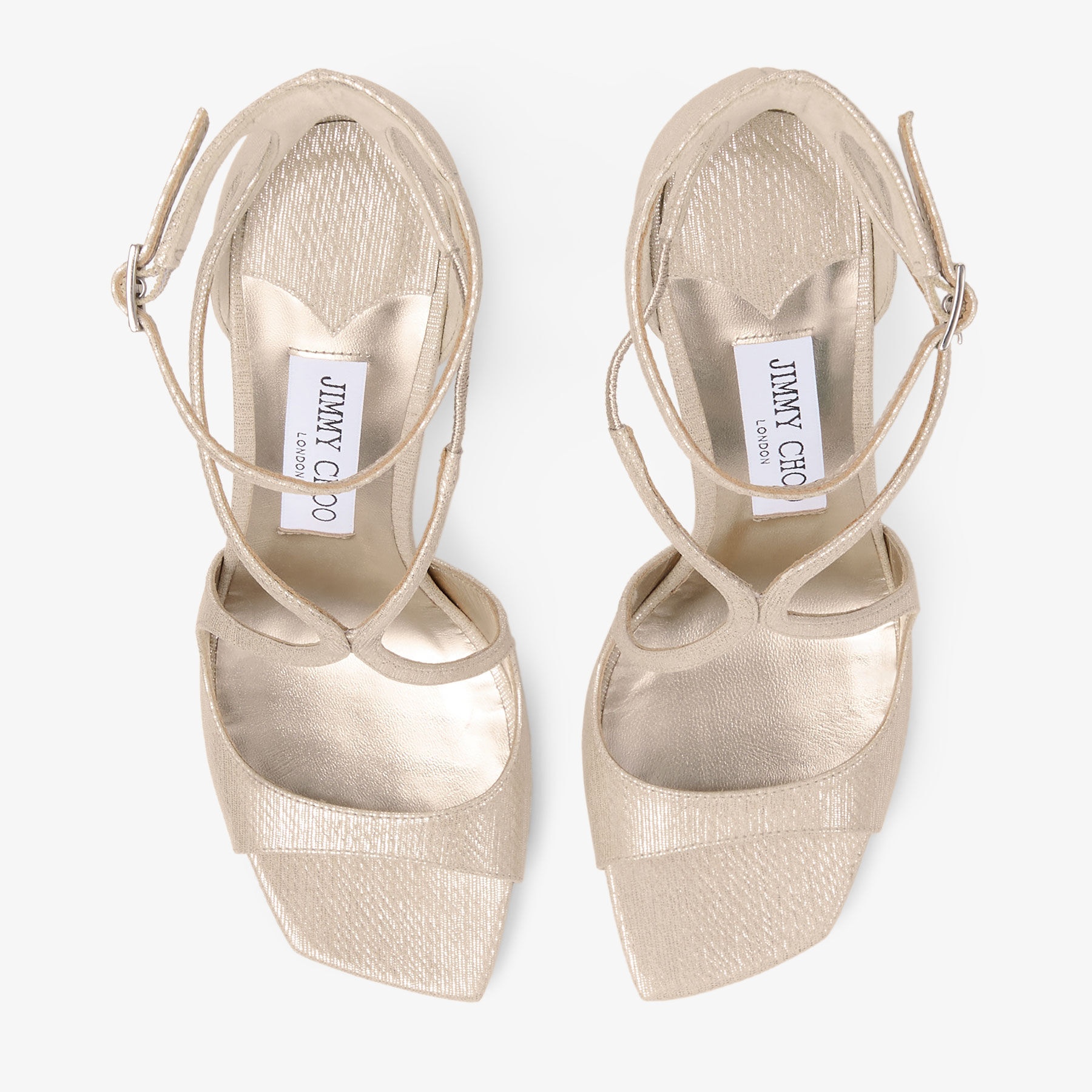 Azia 95
Gold Metallic Leather Sandals - 3