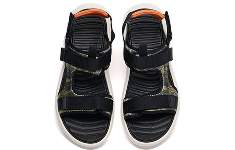 ANTA ANTA Life Series Sandals 'Green Black' 112238505-4 outlook