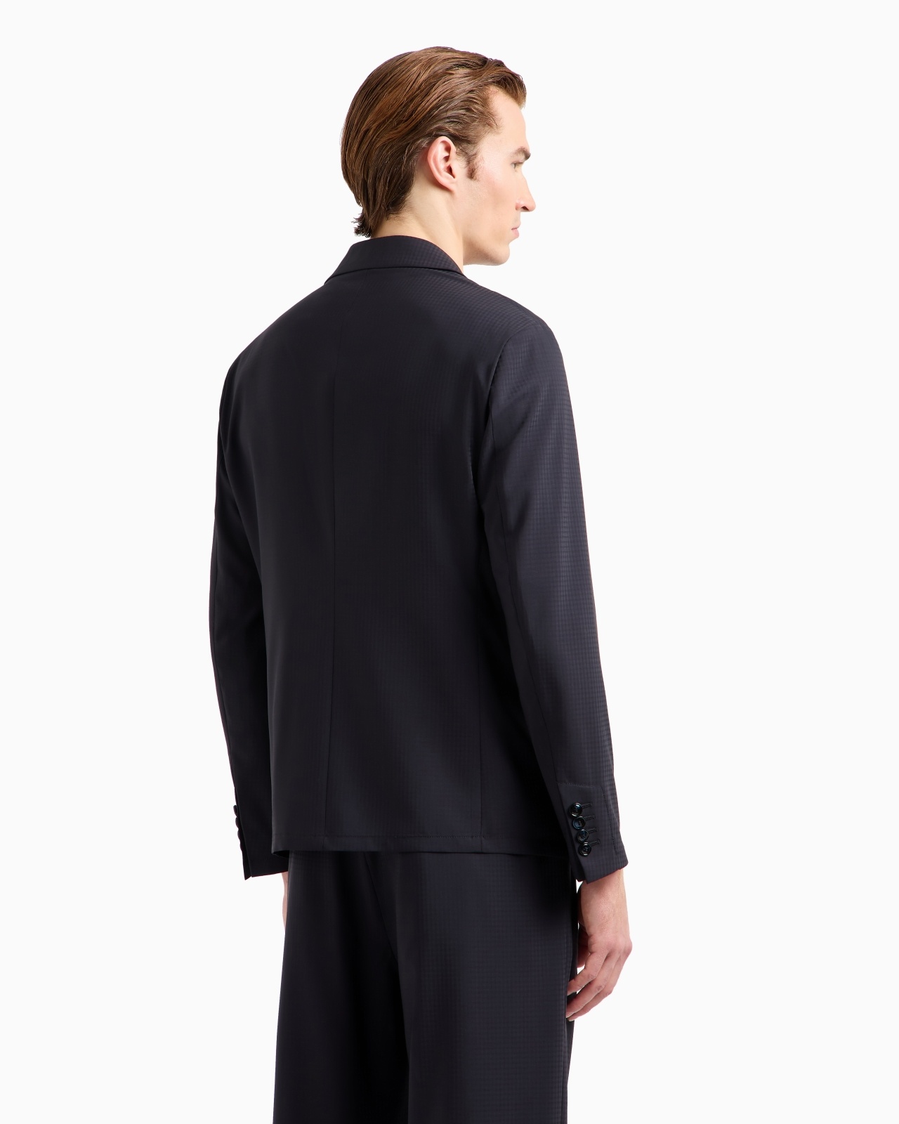 SINGLE-BREASTED, VIRGIN-WOOL JACKET - 3
