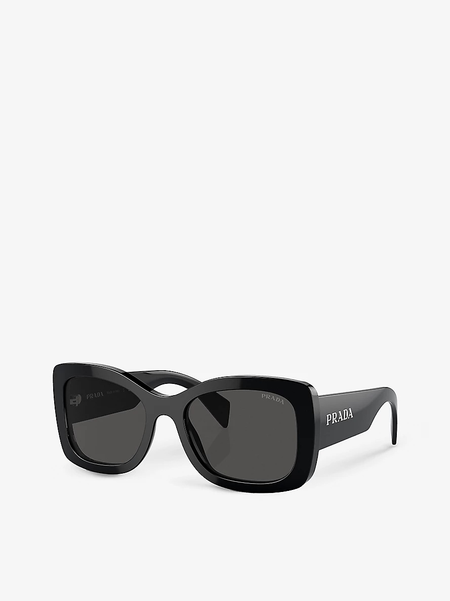 PR A08S oval-frame acetate sunglasses - 2