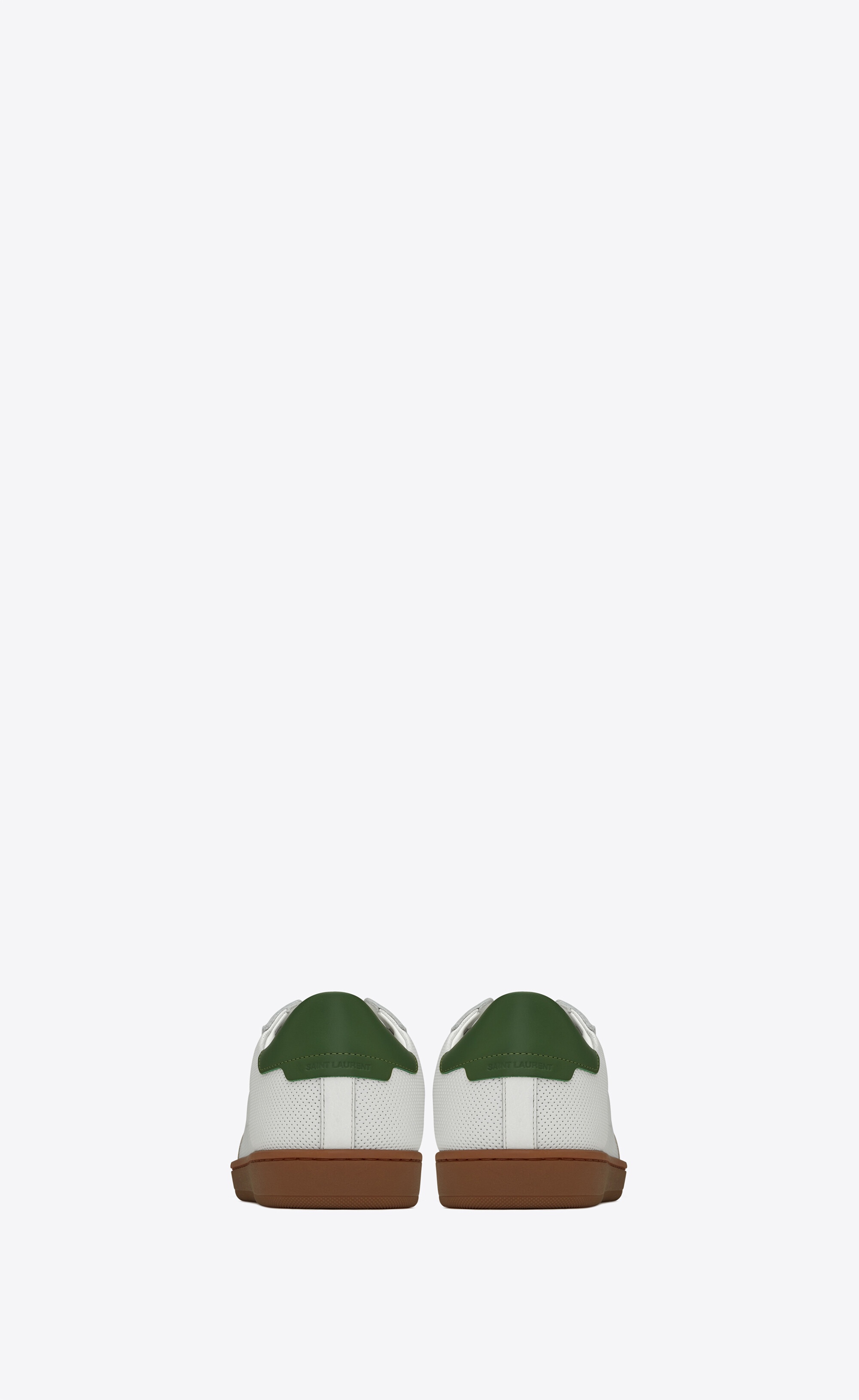 court classic sl/10 sneakers in perforated leather and suede - 3