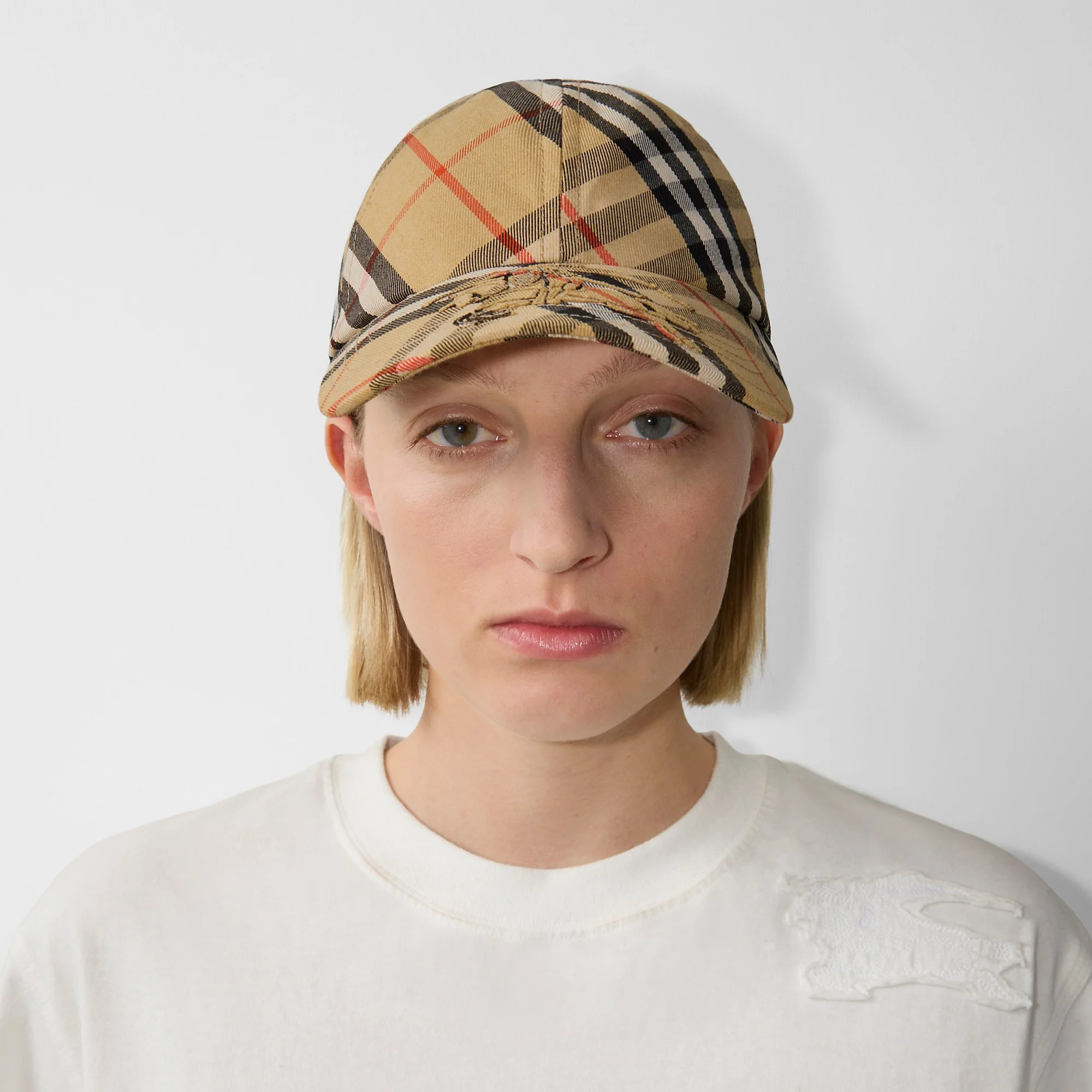 Burberry Check EKD Twill Baseball Cap | REVERSIBLE