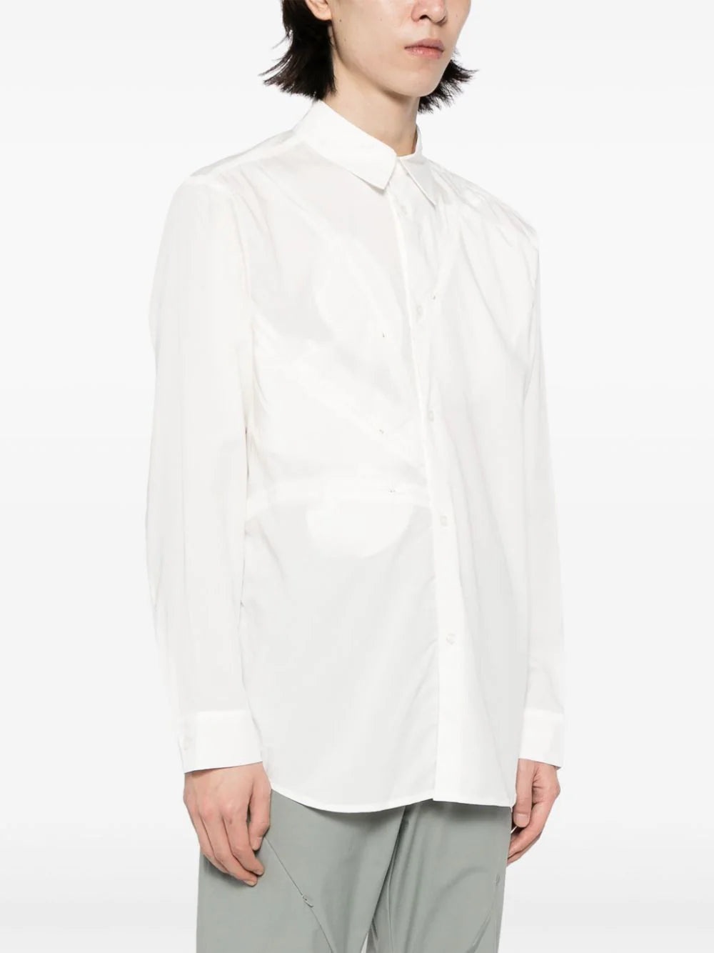 ZIP-DETAIL LONG-SLEEVE SHIRT - 3