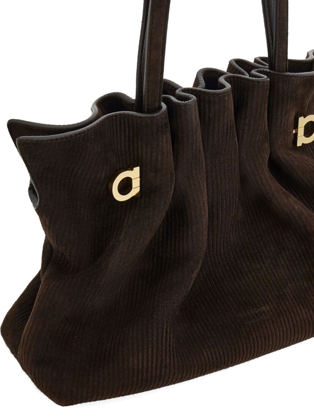 suede shoulder bag - 6