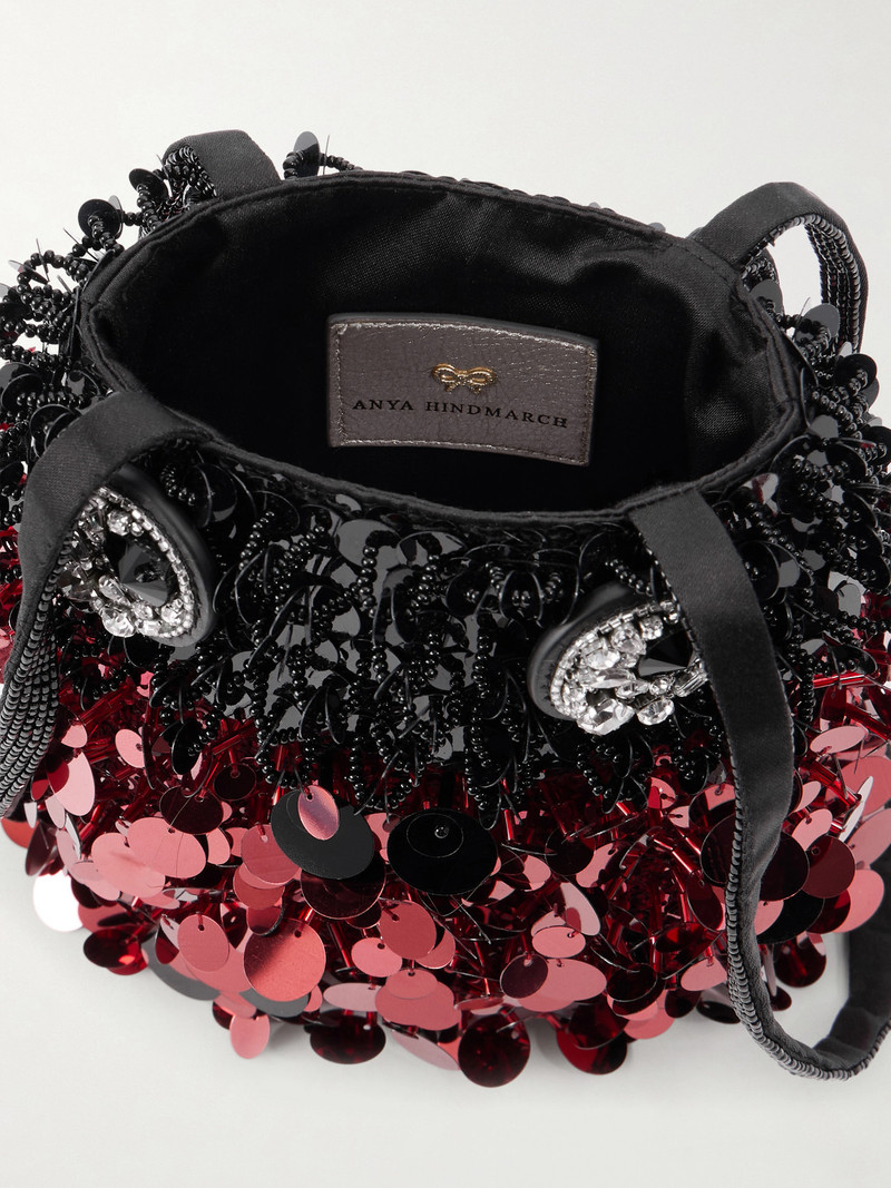 Ladybird Sequined Satin Mini Bag 5