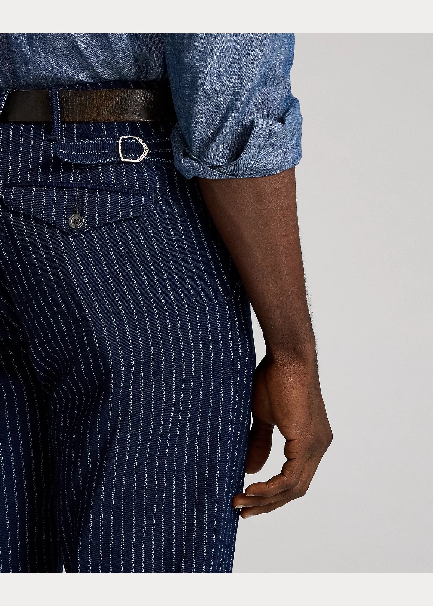Engineer Fit Striped Twill Pant - 6