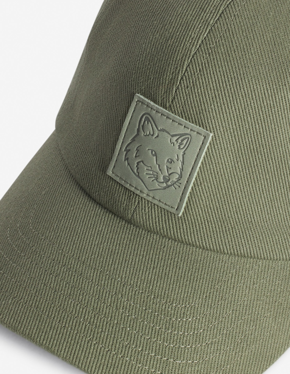 BOLD FOX HEAD LEATHER PATCH 6P CAP - 4