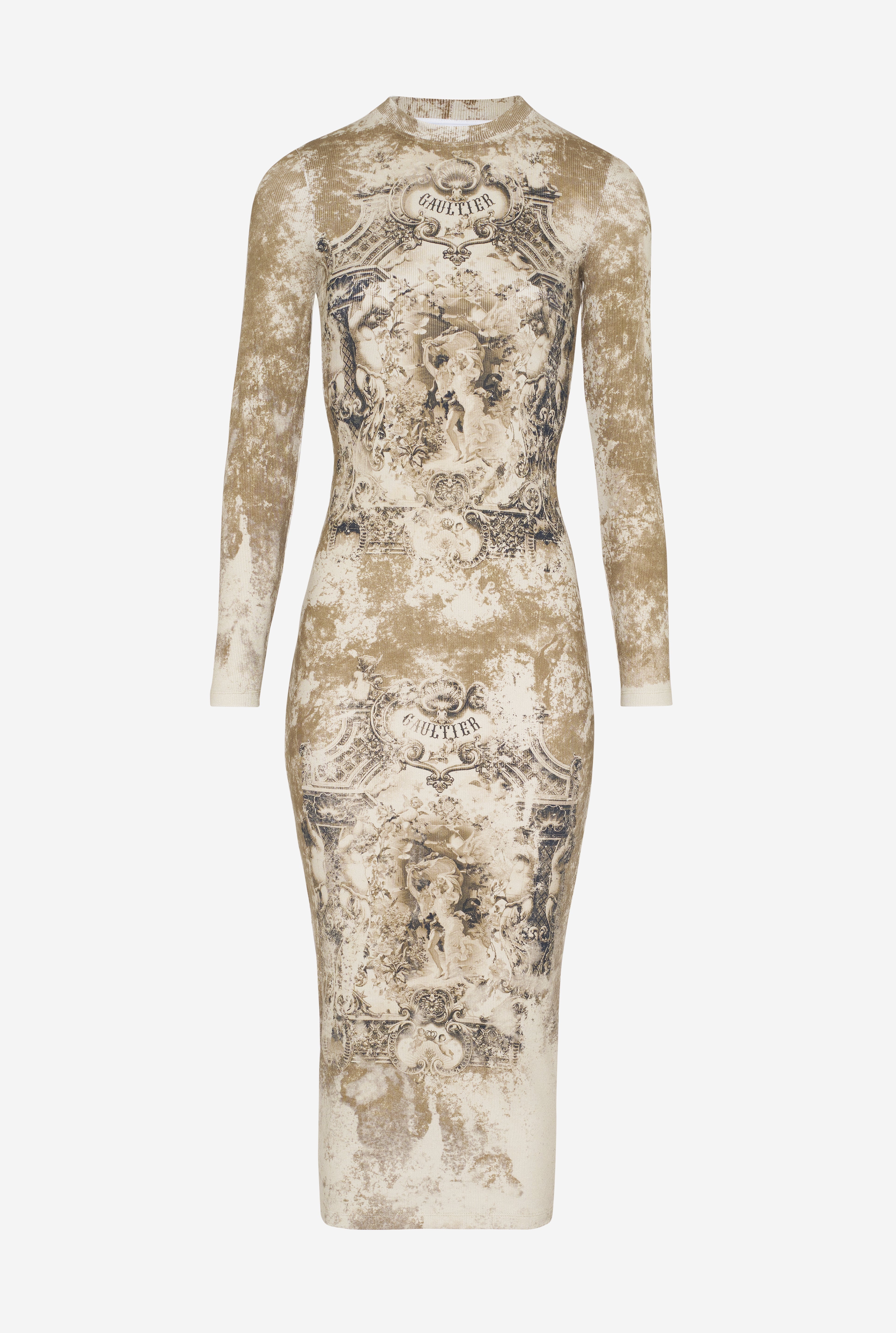 THE MÉDAILLON KNIT DRESS - 5
