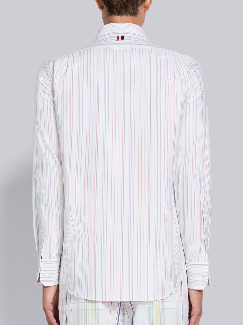 University Stripe Oxford Straight Fit Shirt 3