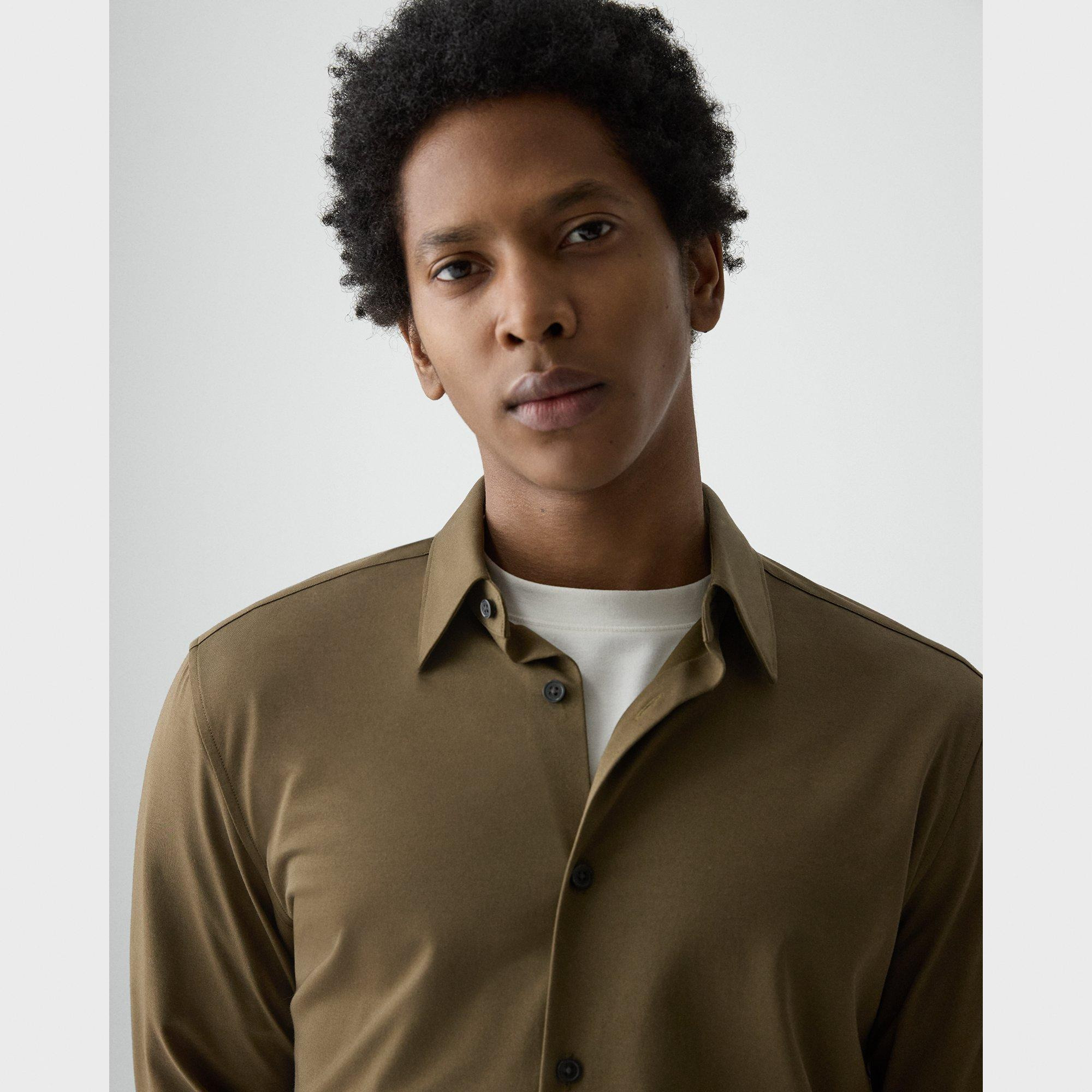 Sylvain Shirt in Structure Knit - 5