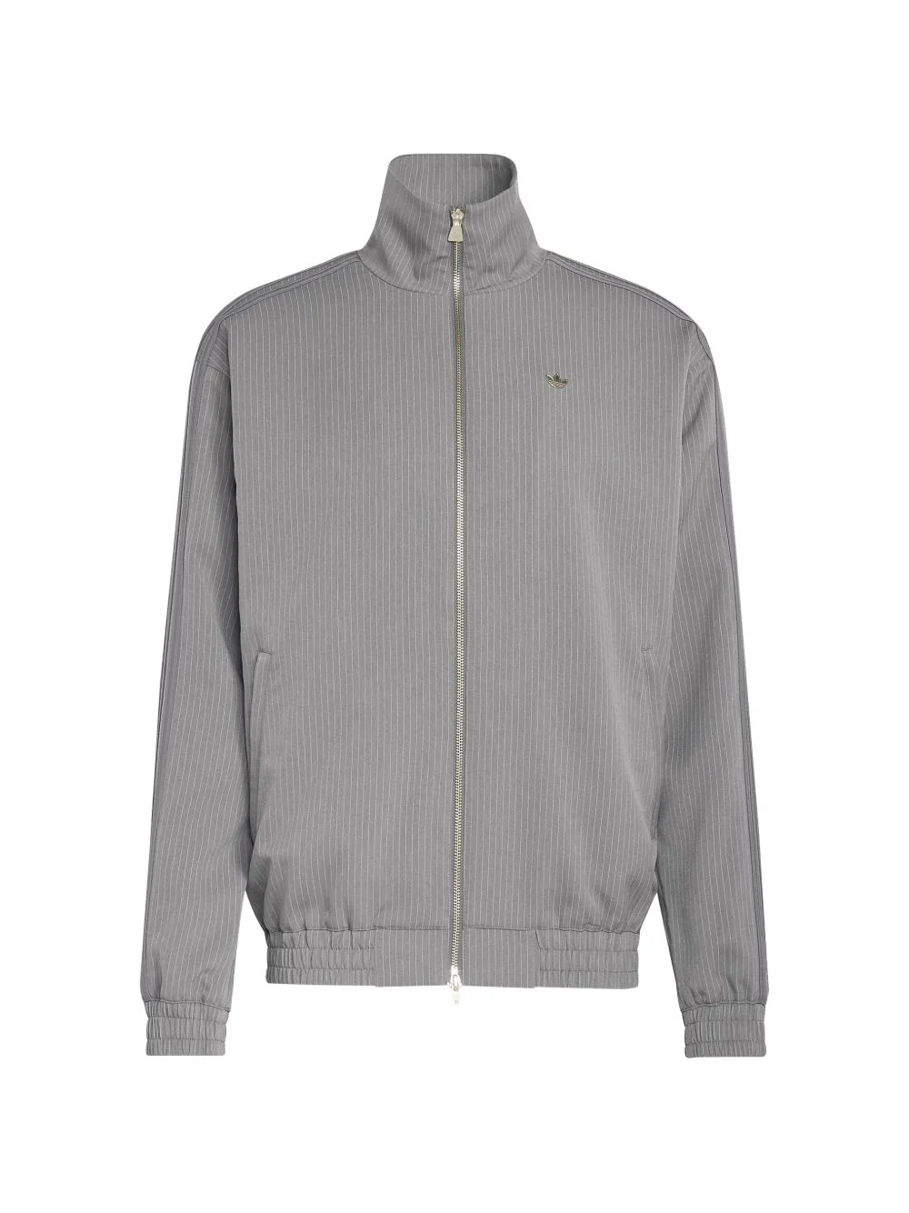 pinstripe zip sweatshirt - 1