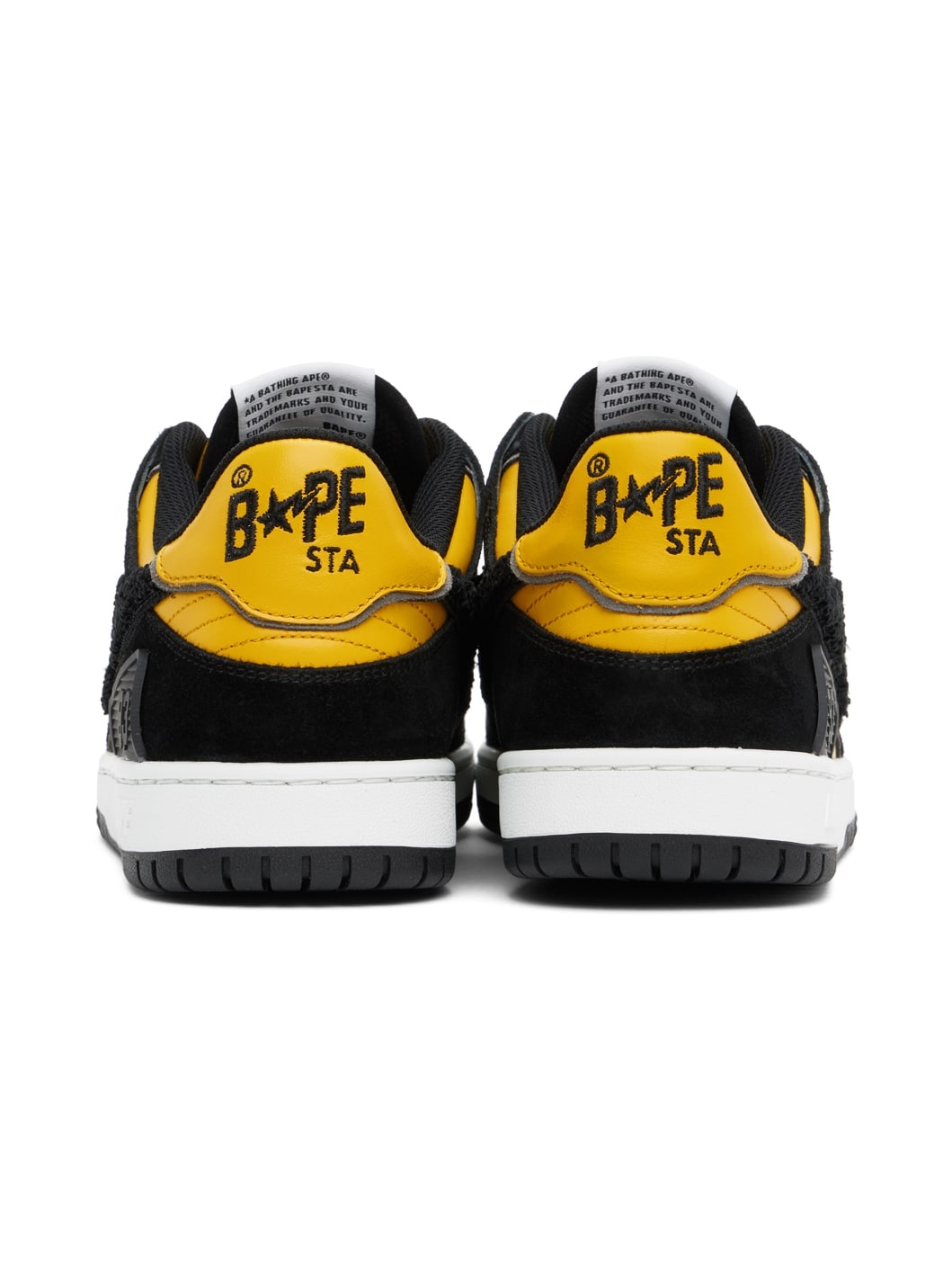 Yellow & Black Sk8 Sta #2 Sneakers - 2