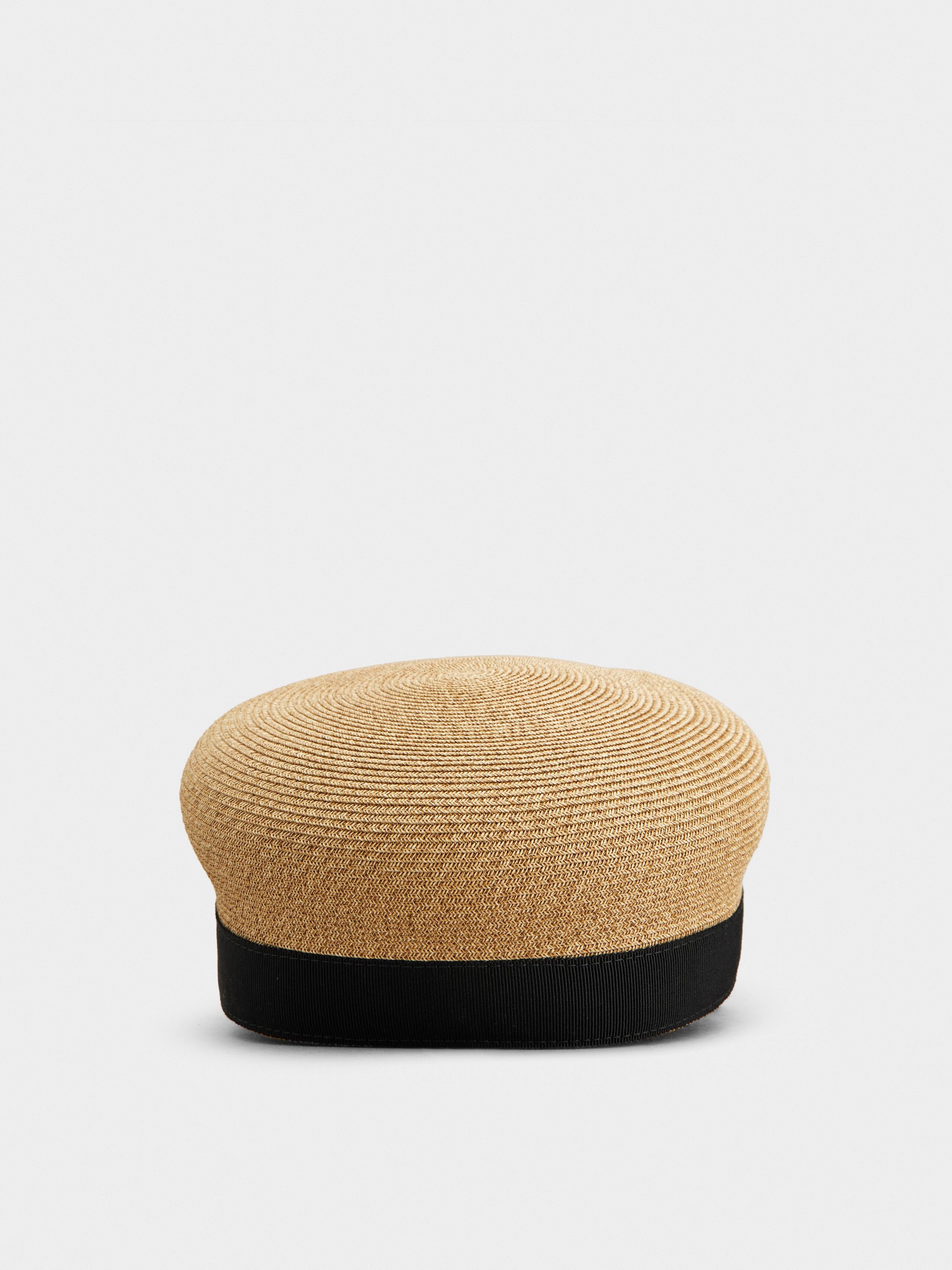 Broche Vivier Sailor Hat in raffia - 3