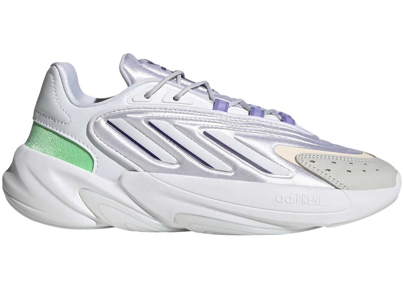 adidas Ozelia Cloud White Dark Purple Beam Green (W) - 1