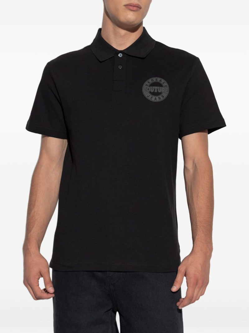 logo cotton polo shirt 3