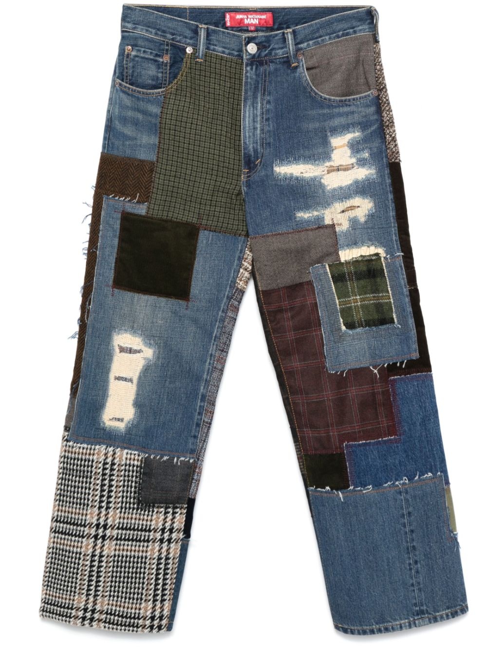 x Levi's® patchwork-design jeans - 1