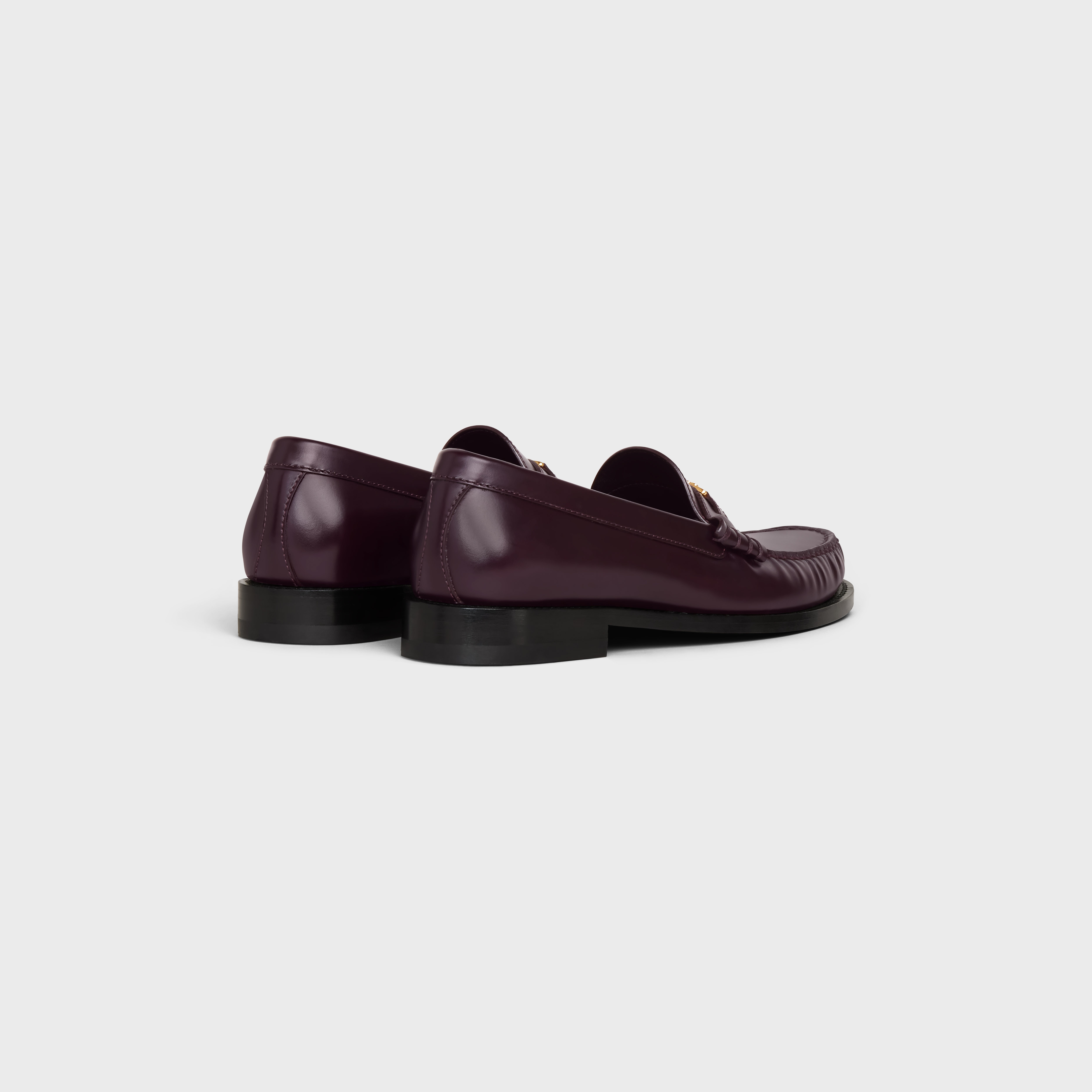 CELINE LUCO Triomphe loafer in POLISHED BULL - 3