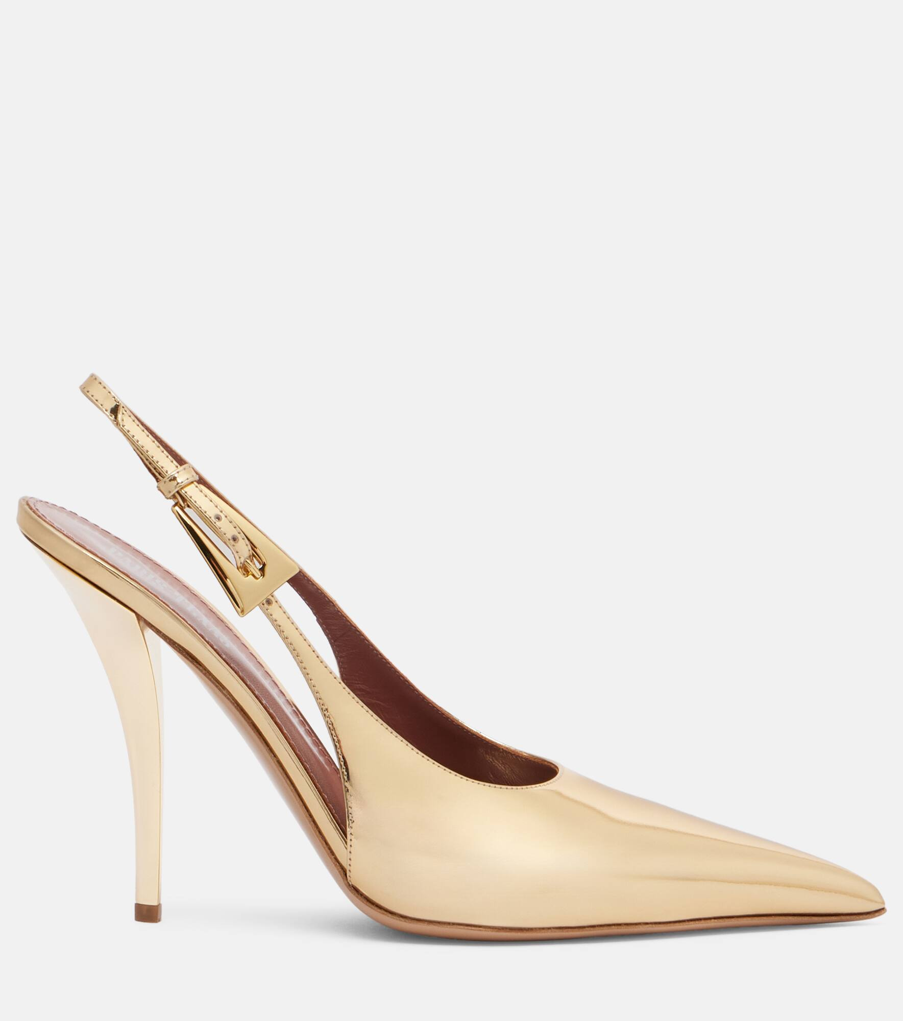 Jessica 105 patent leather slingback pumps - 4