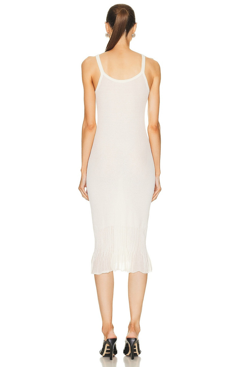 Bottega Veneta Sleeveless Ruffle Dress outlook