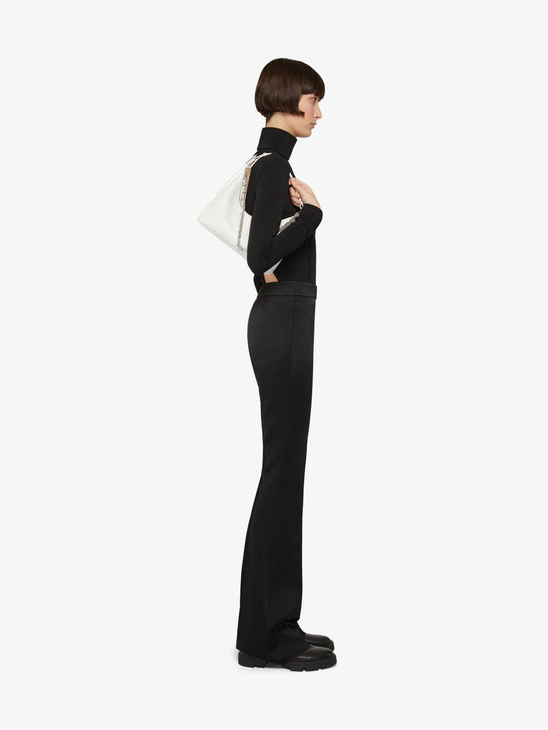Givenchy SMALL MOON CUT OUT BAG IN LEATHER outlook