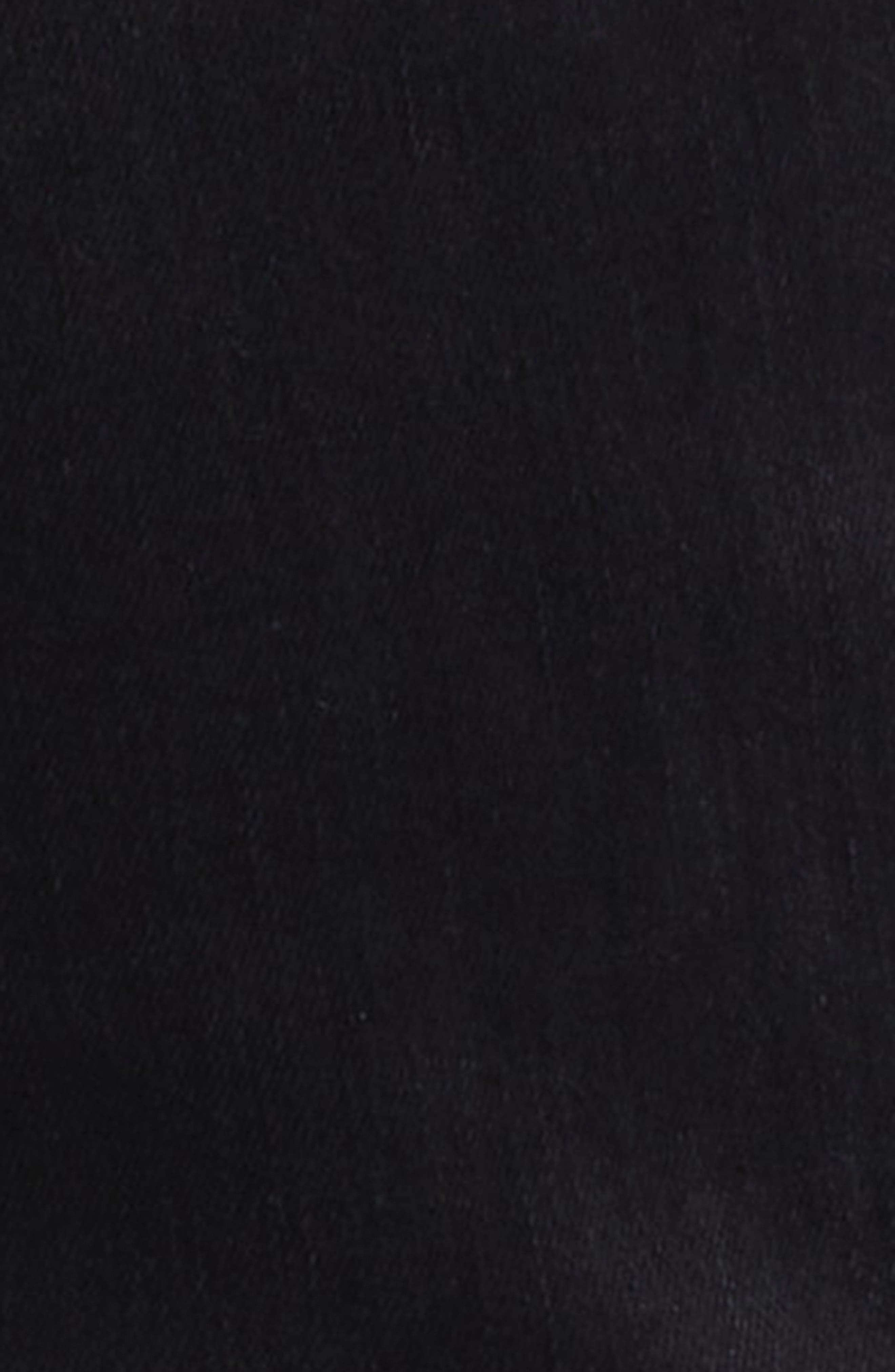 AMIRI Bandana Repaired Slim Fit Jeans in Vintage Black at Nordstrom - 7