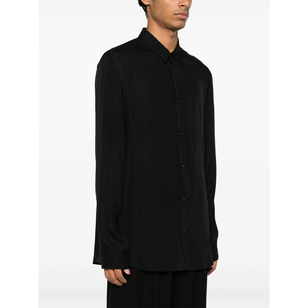 Ann Demeulemeester Black Shirts Men - 4