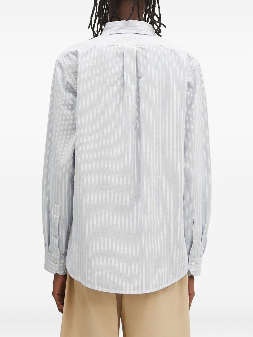 heart-logo striped shirt - 3