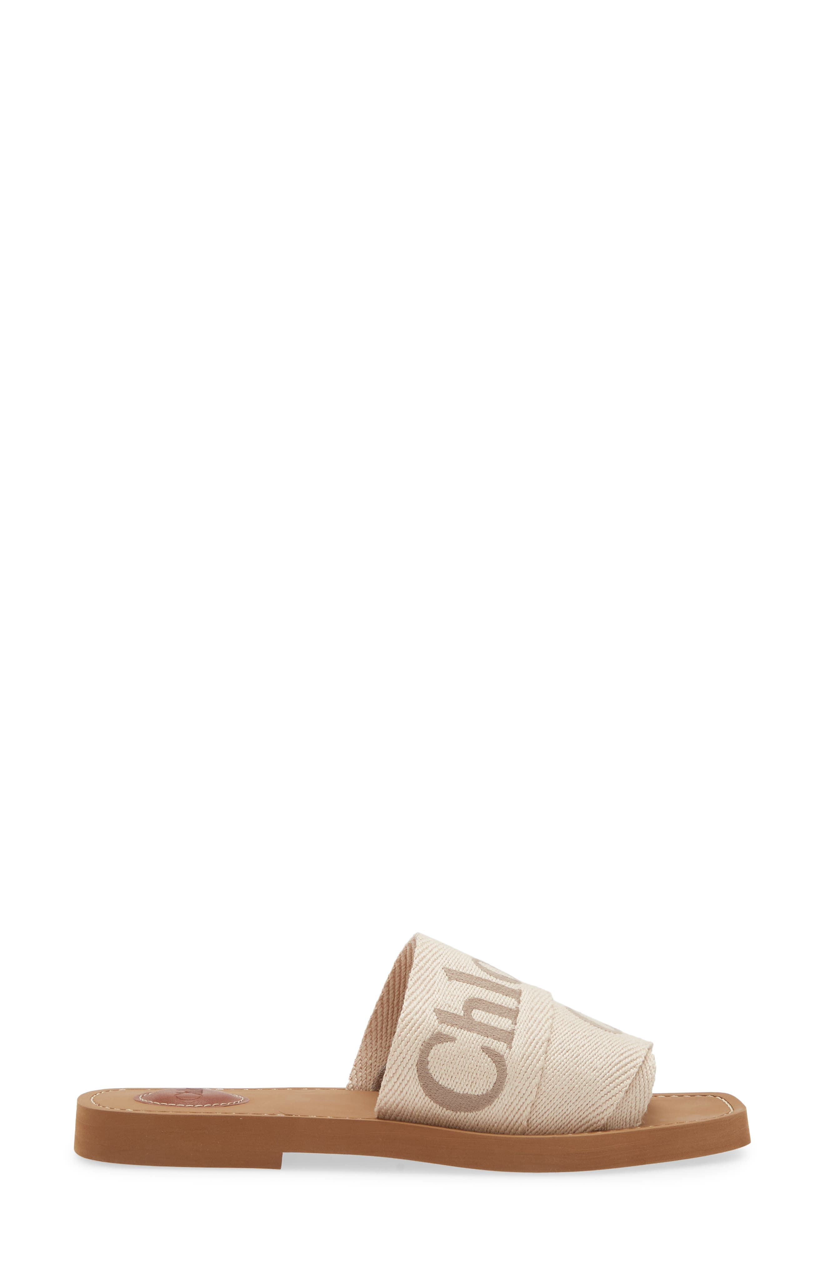 Chloé Woody Slide Sandal in Blushy Beige at Nordstrom - 3