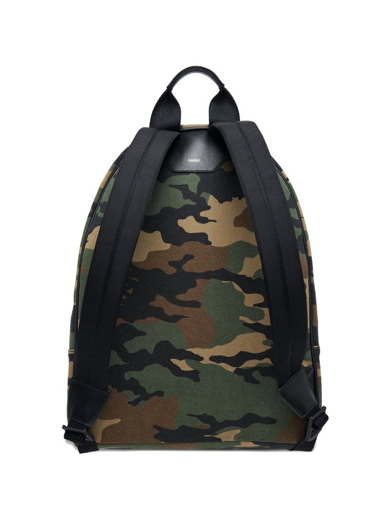 AMIRI camouflage-print backpack outlook