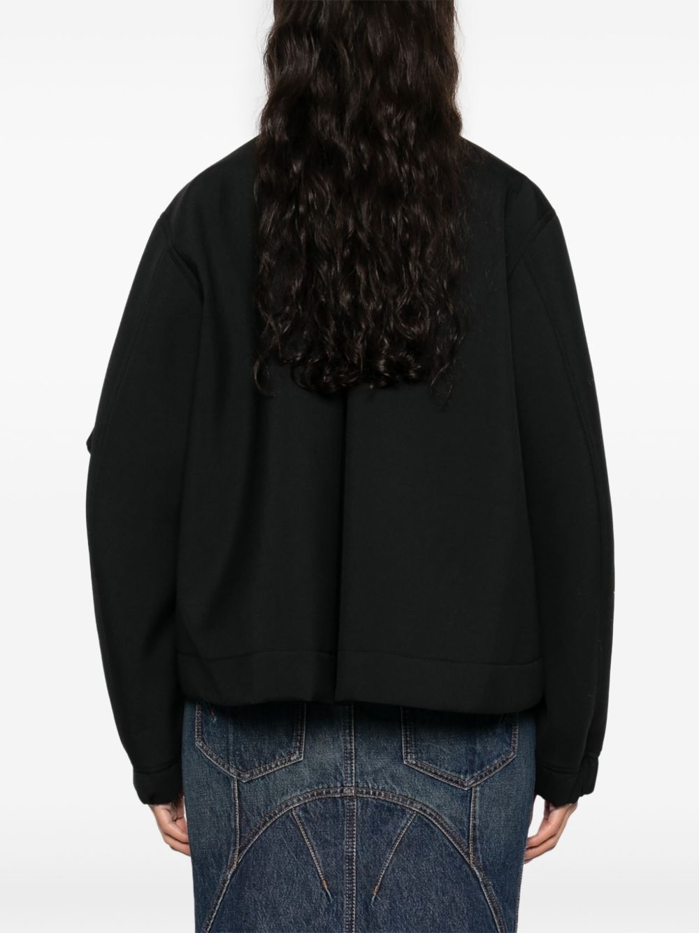 invert-pleat bomber jacket - 4