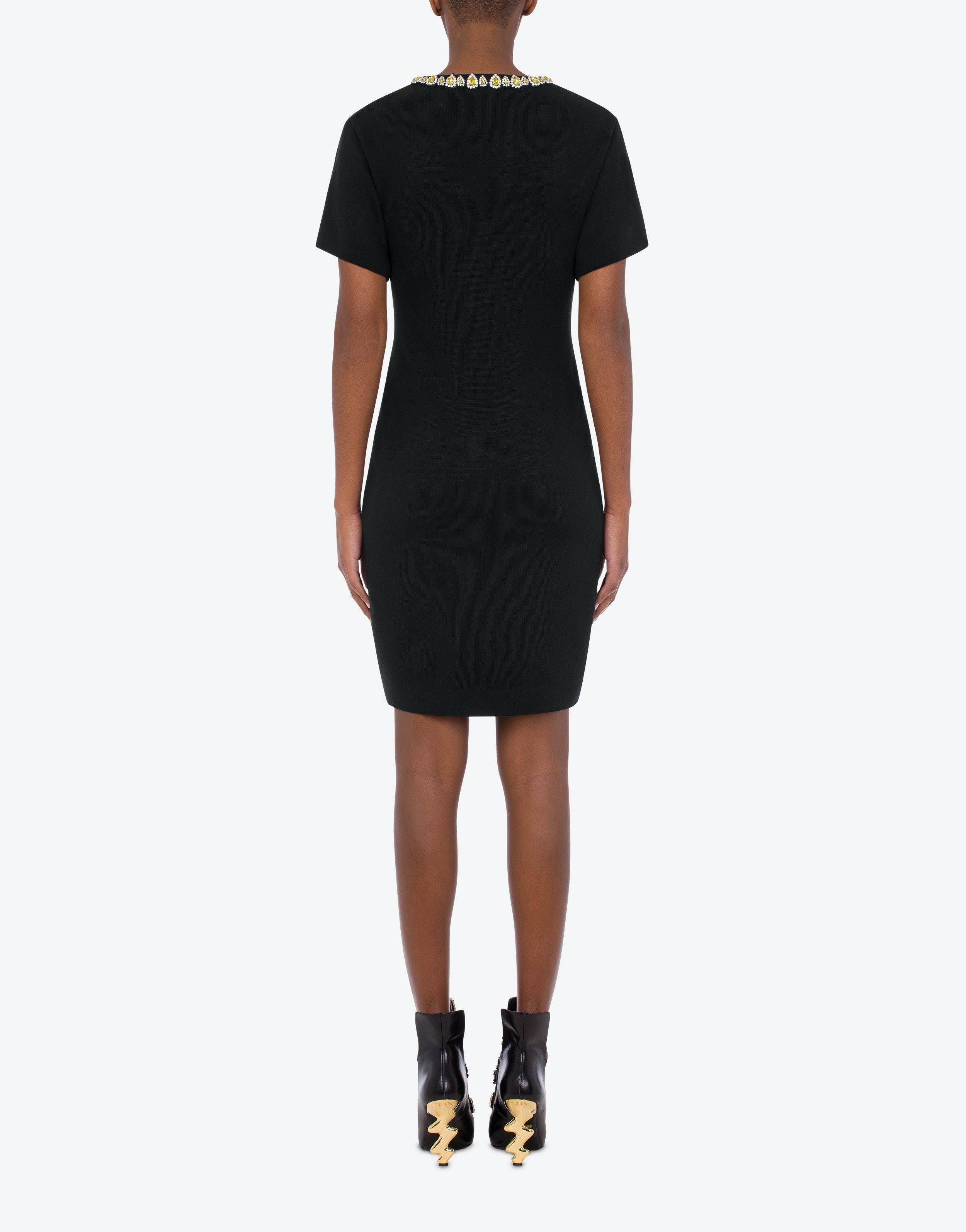 JEWEL WOOL DRESS - 3