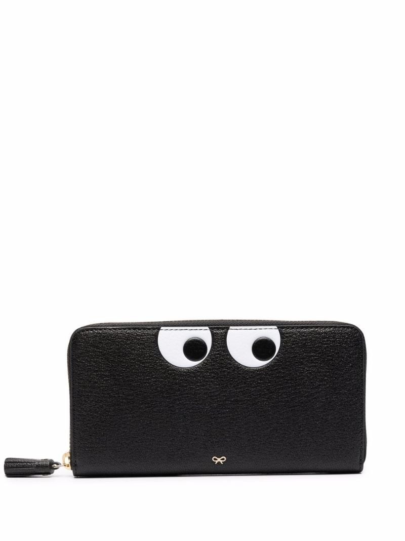 Eyes leather wallet - 1