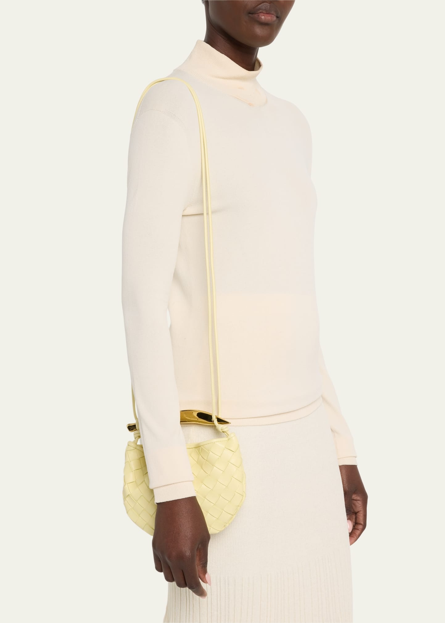 Mini Sardine Intrecciato Top-Handle Bag - 2