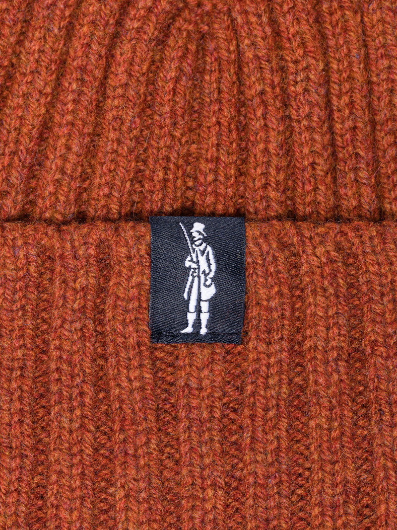 Mackintosh BILLIE BRICK RED WOOL BEANIE HAT outlook