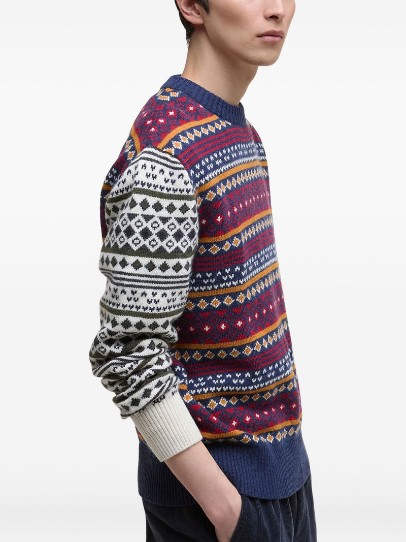 Fairisle-patterned sweater 3