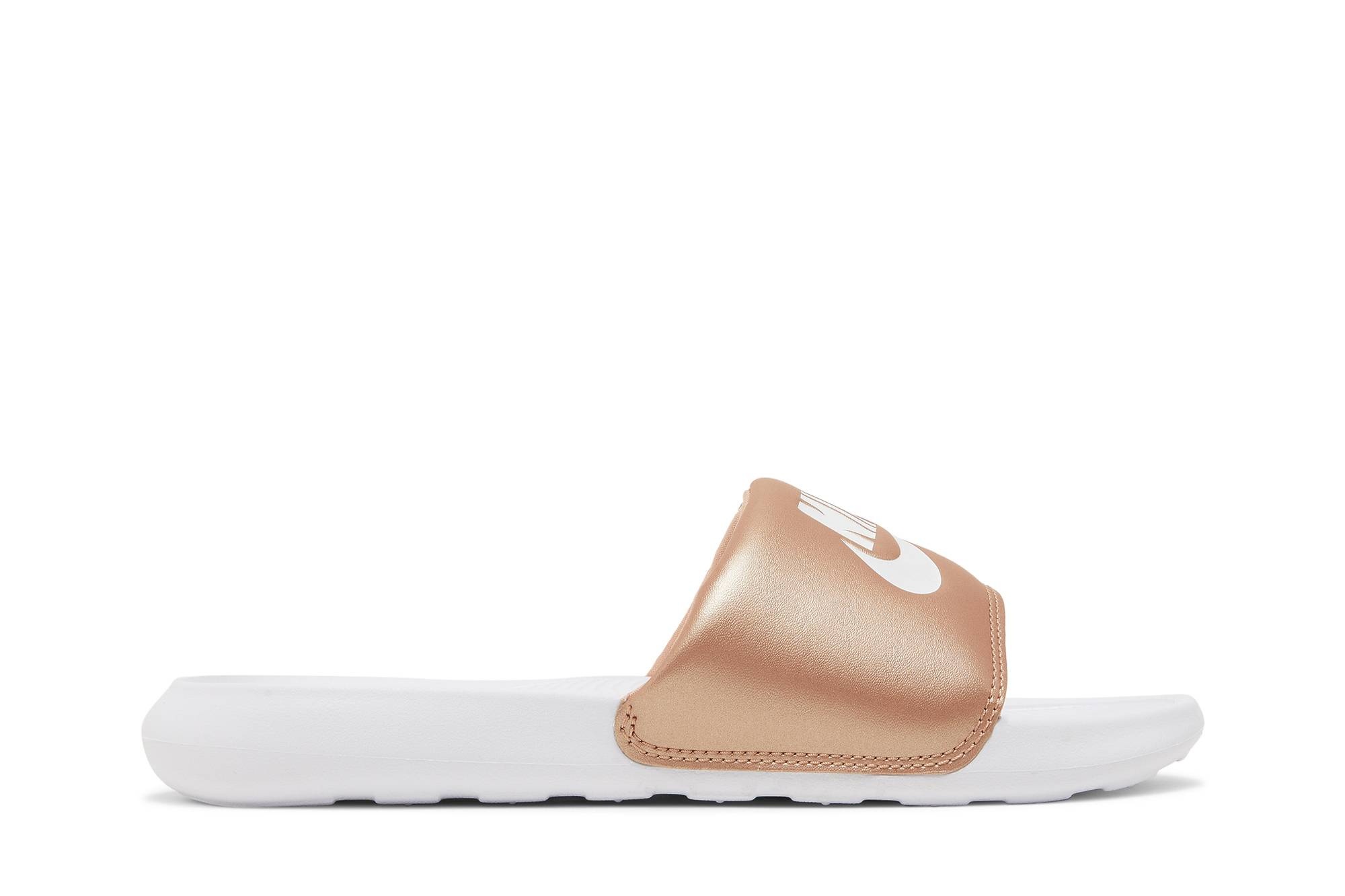Wmns Victori One Slide 'Metallic Red Bronze' - 1
