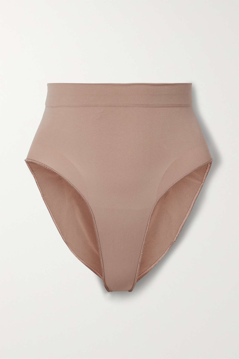 Seamless Sculpt Mid Waist Brief - Sienna - 1