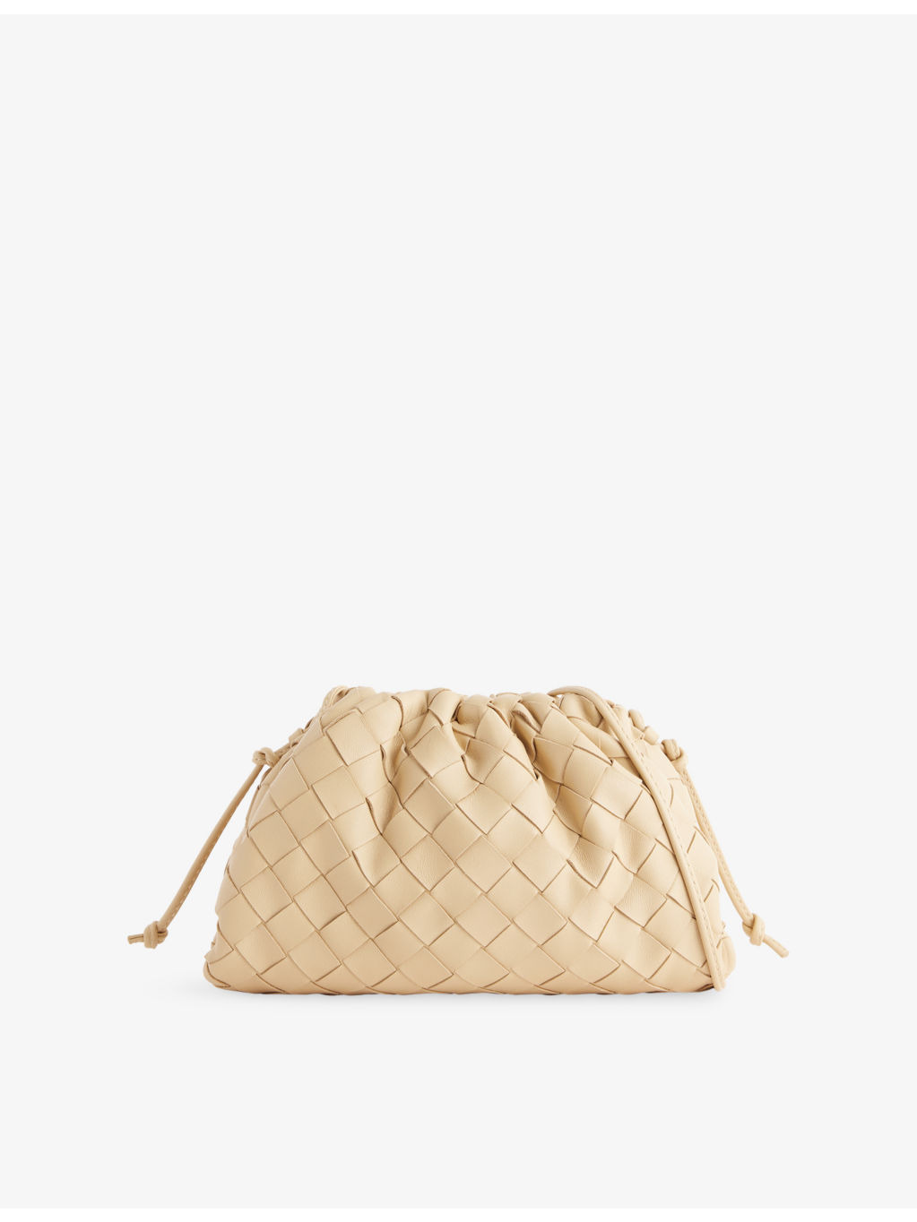 Cloud Pouch small Intrecciato leather clutch bag - 1